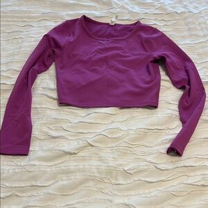 Lululemon Long-Sleeve Crop Top